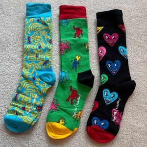 Brand New Keith Harring Happy Socks